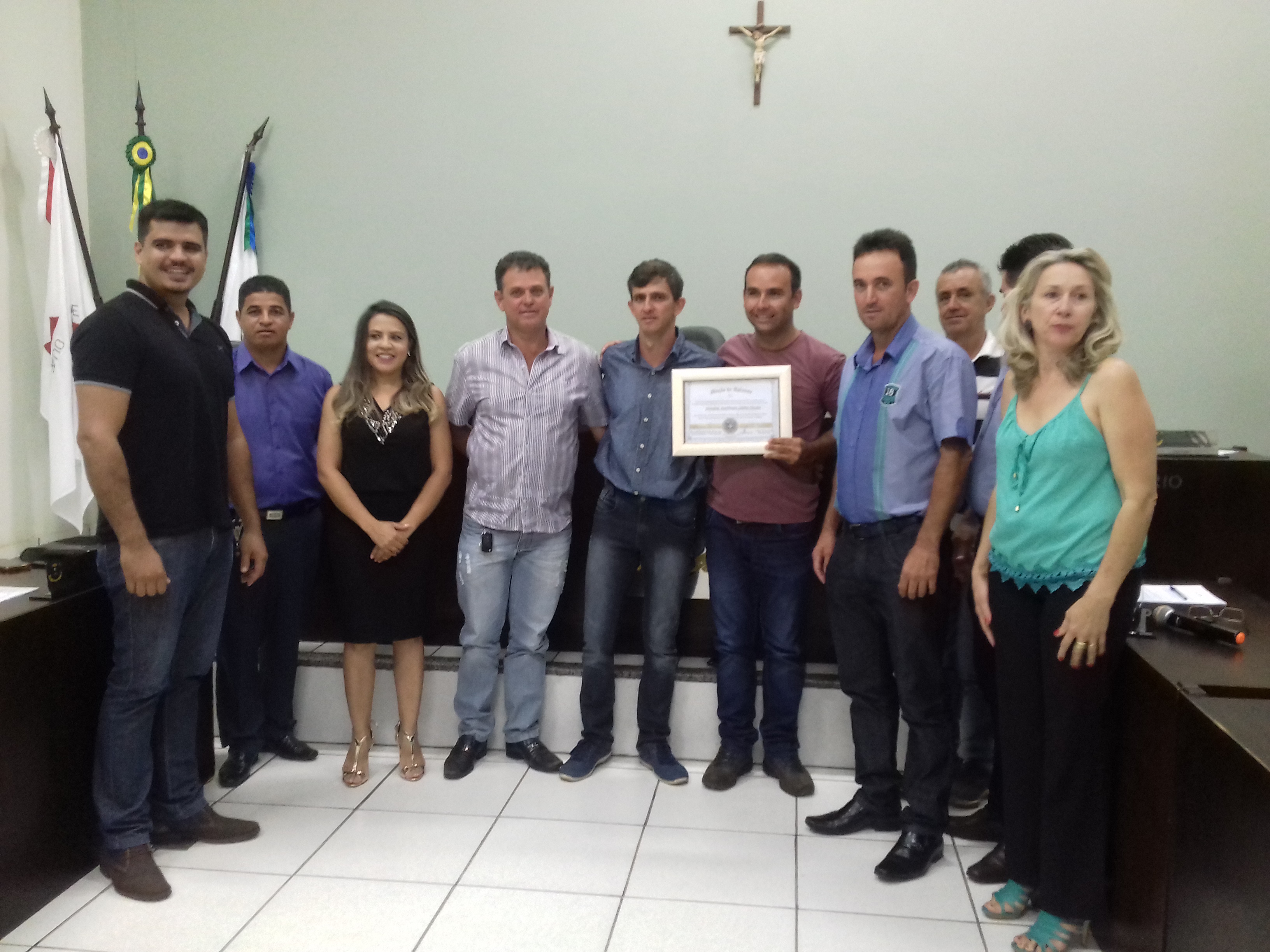 Câmara entrega Moção de Aplausos